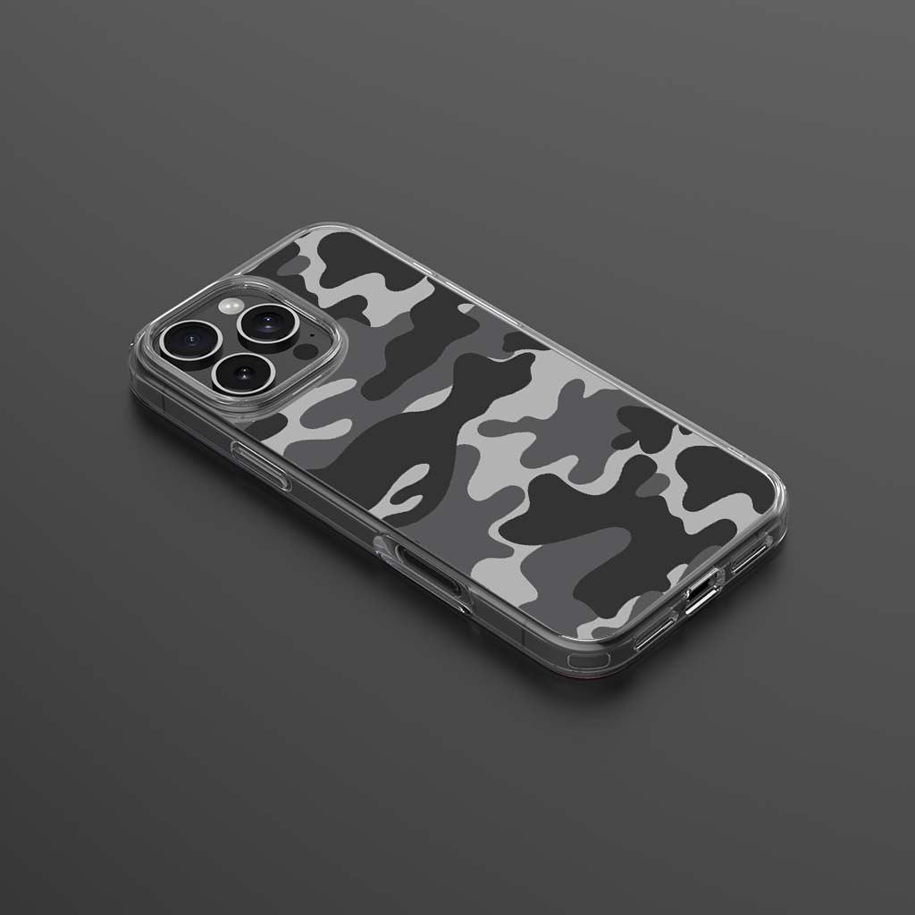 iPhone 15 Pro Max Case With MagSafe - Black Camo