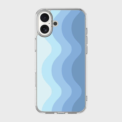 iPhone 16 Case With MagSafe - Blue Wave