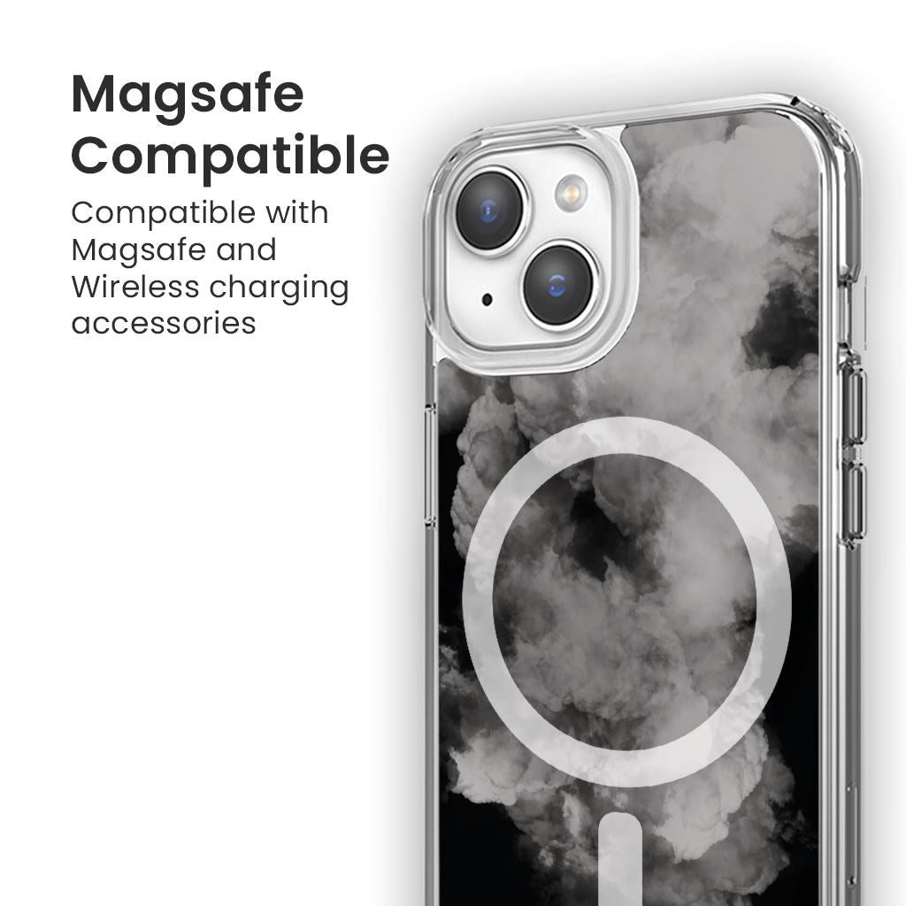 MagSafe iPhone 13 White Cloud Case
