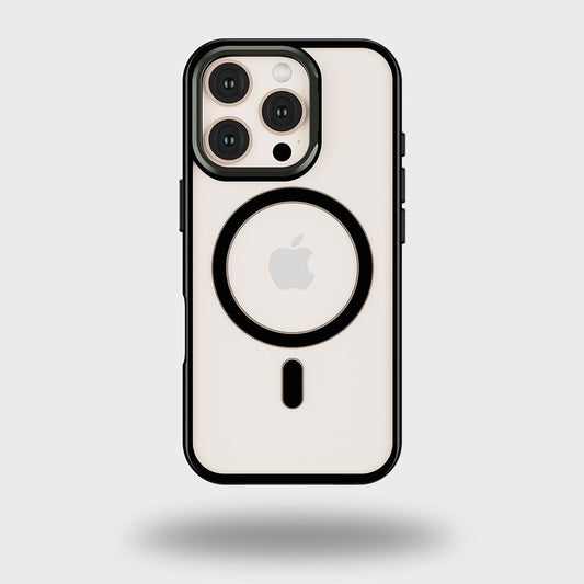 iPhone 16 Pro Anti Yellow Clear Case with Camera Kickstand