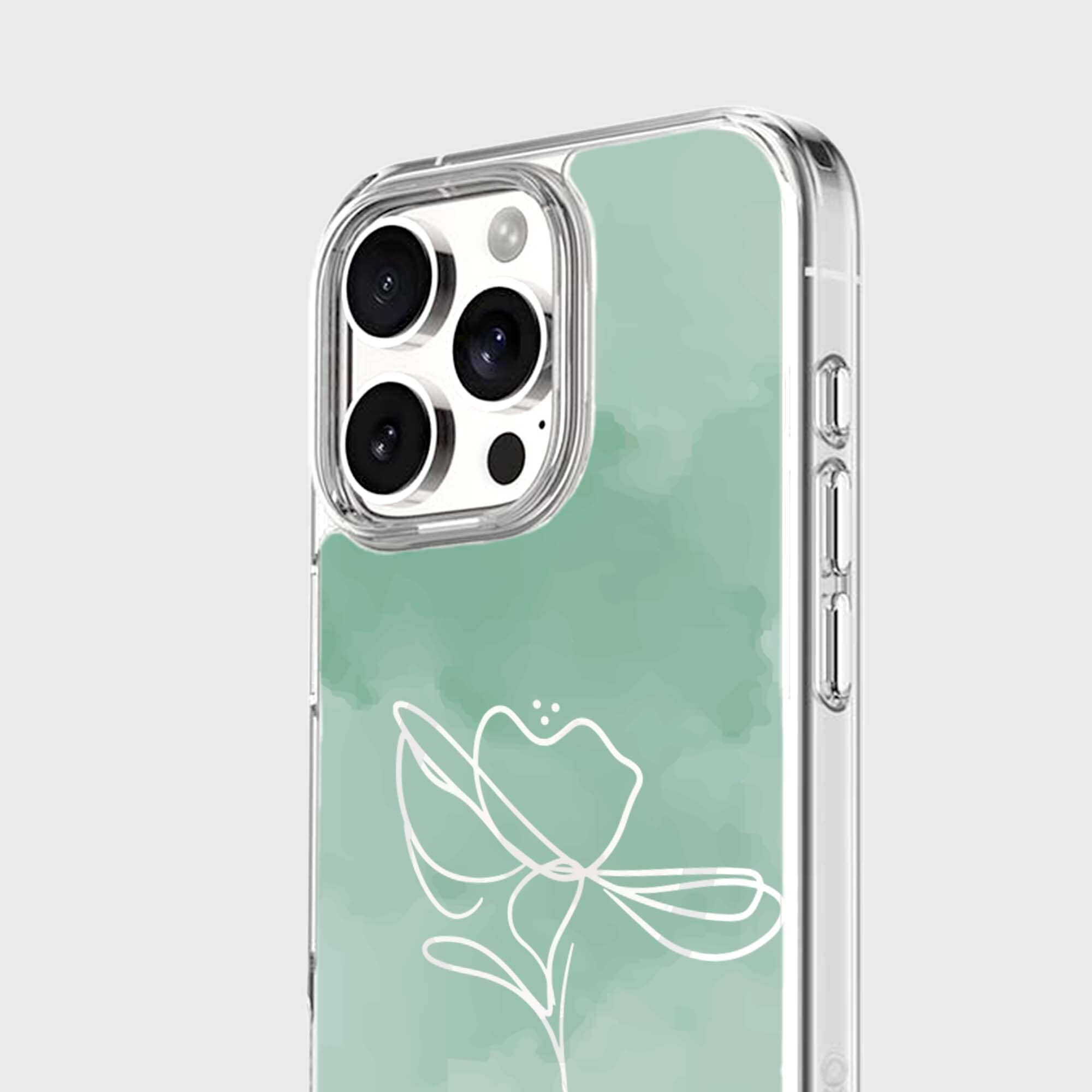 iPhone 16 Pro Case With MagSafe - Green Flower – Caseco Inc
