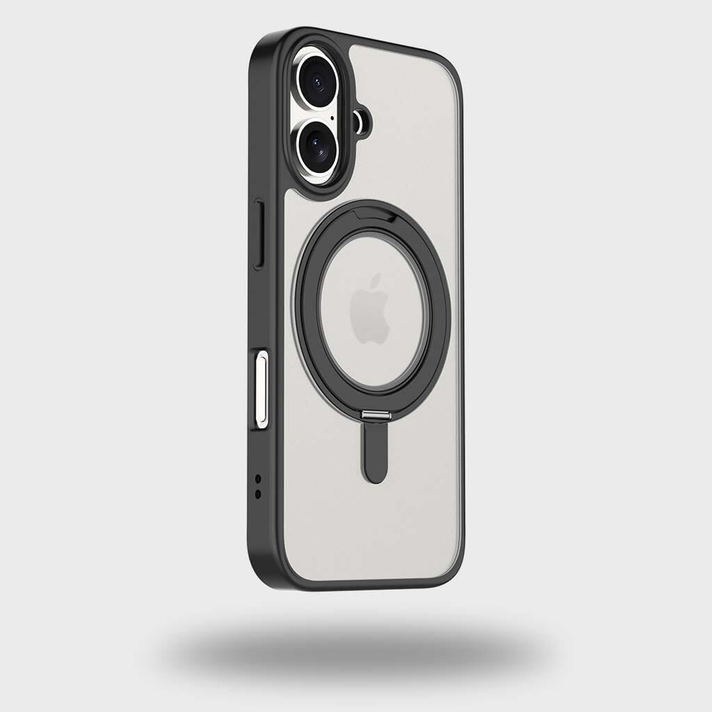 iPhone 16 Frost Case with 360 MagSafe Kickstand