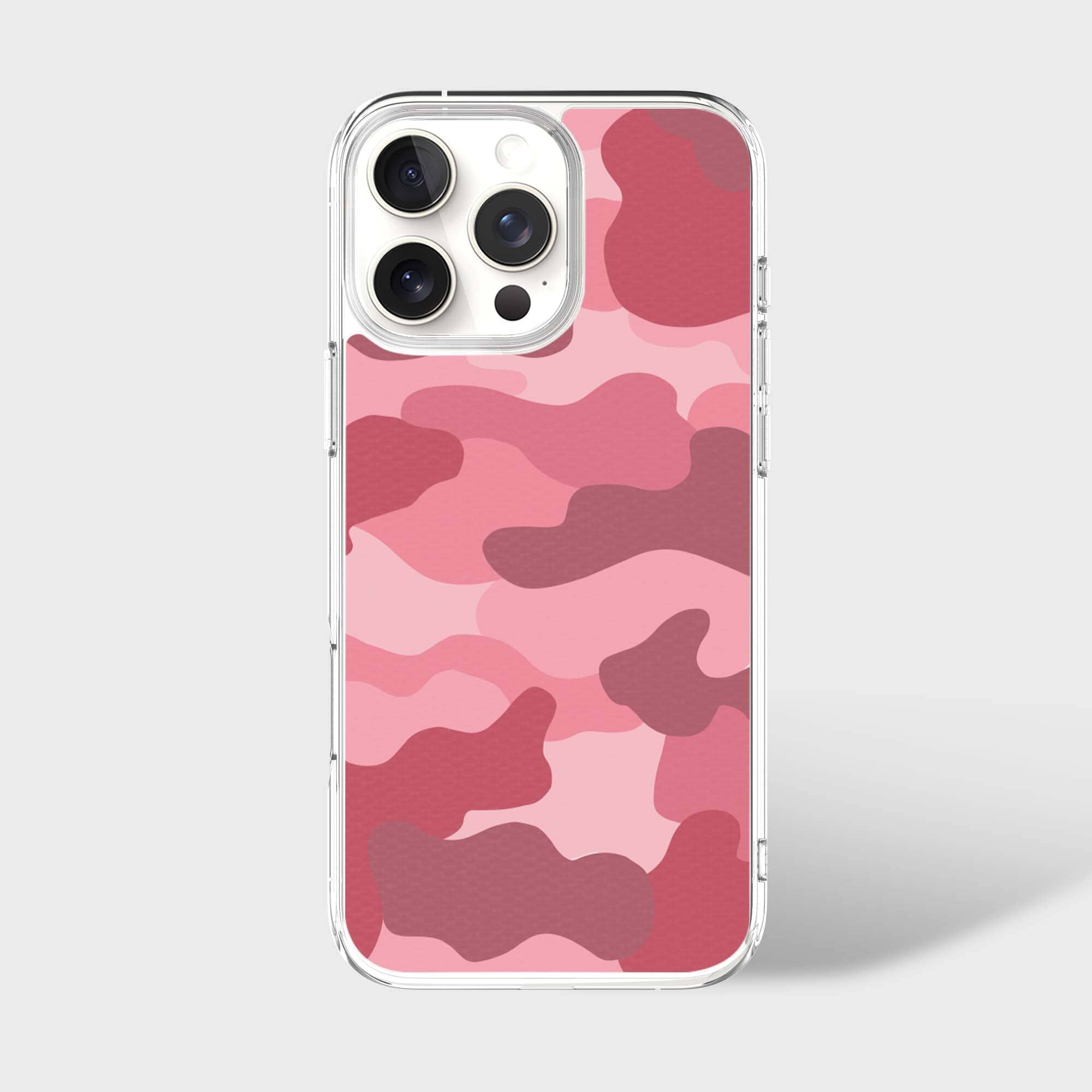 MagSafe iPhone 16 Pro Max Pink Camo Case