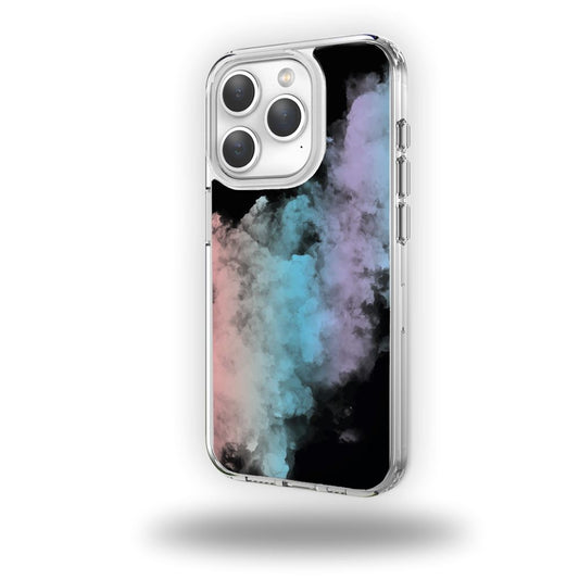 iPhone 15 Pro Max Case With MagSafe - Rainbow Cloud