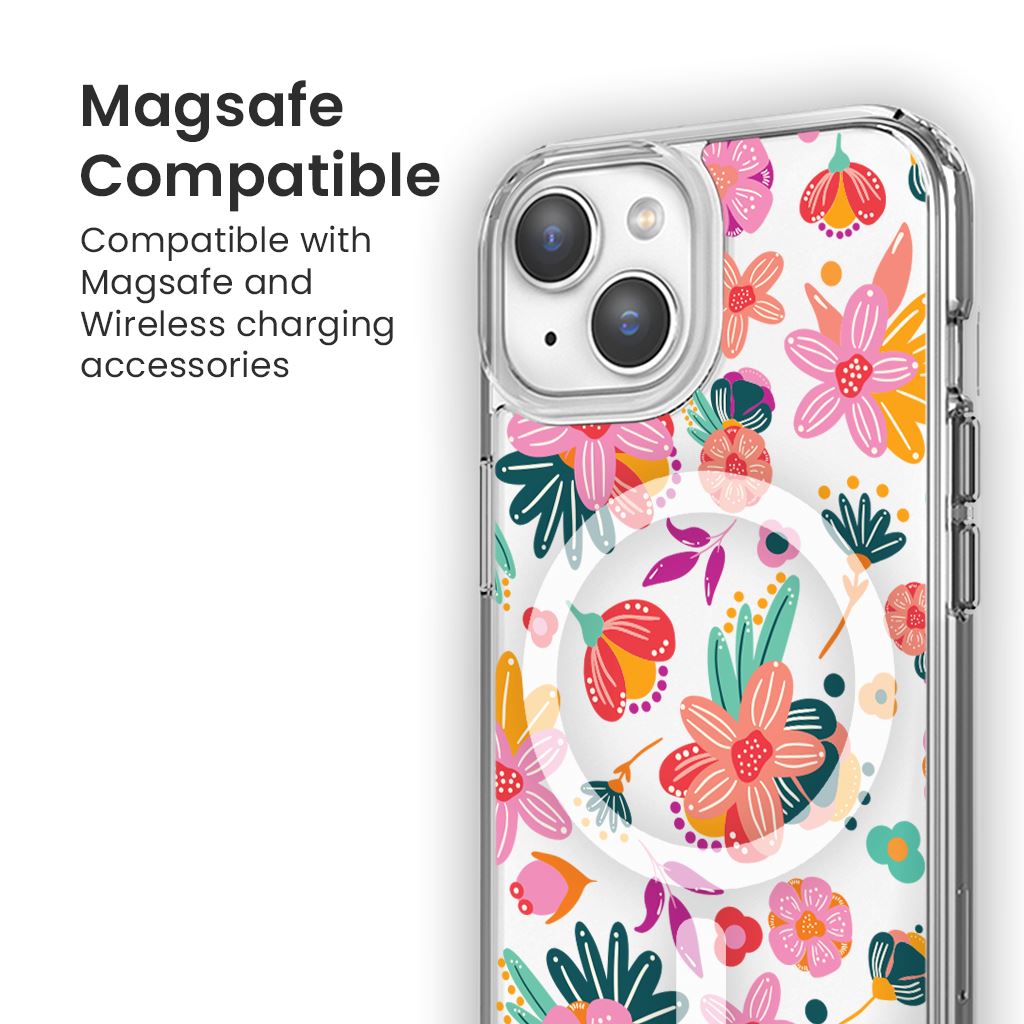 MagSafe iPhone 14 Spring Flower Case