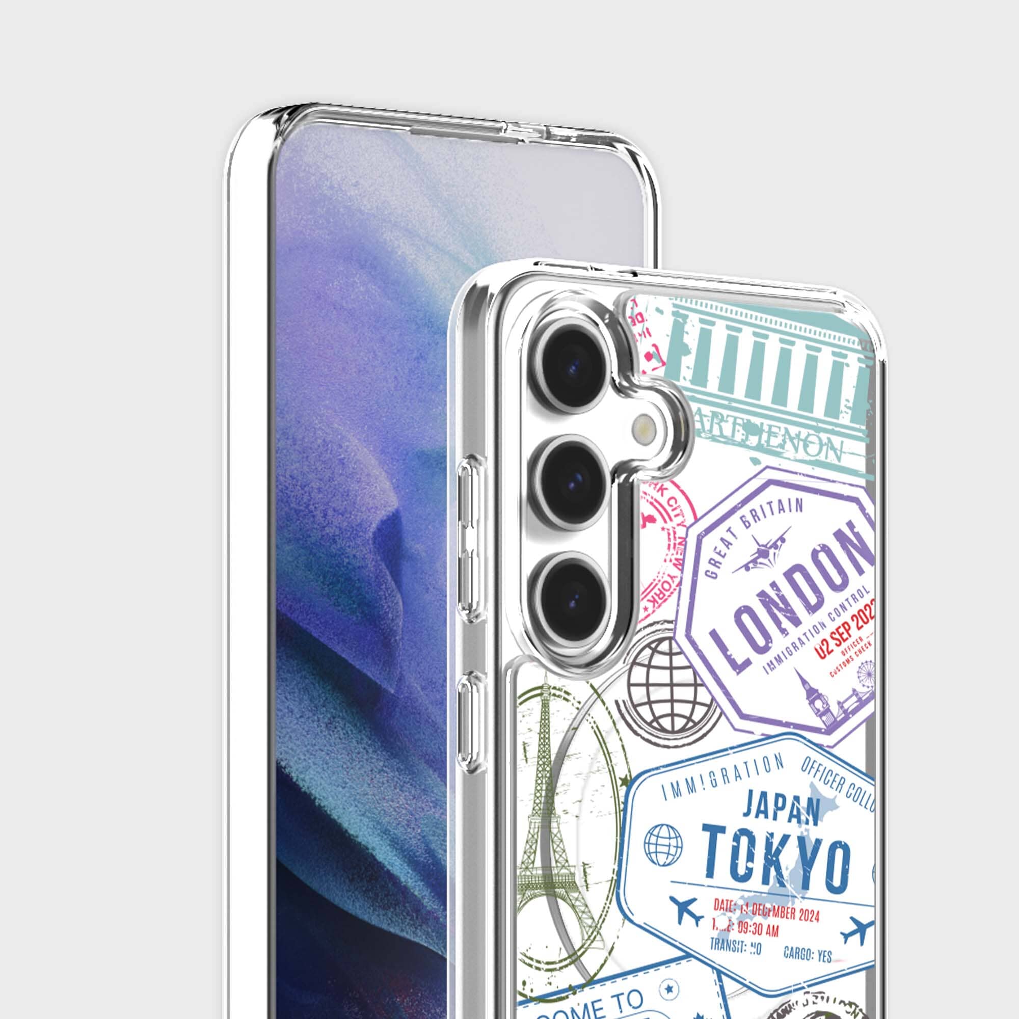 Samsung Galaxy S25 Clear Case - Study Abroad
