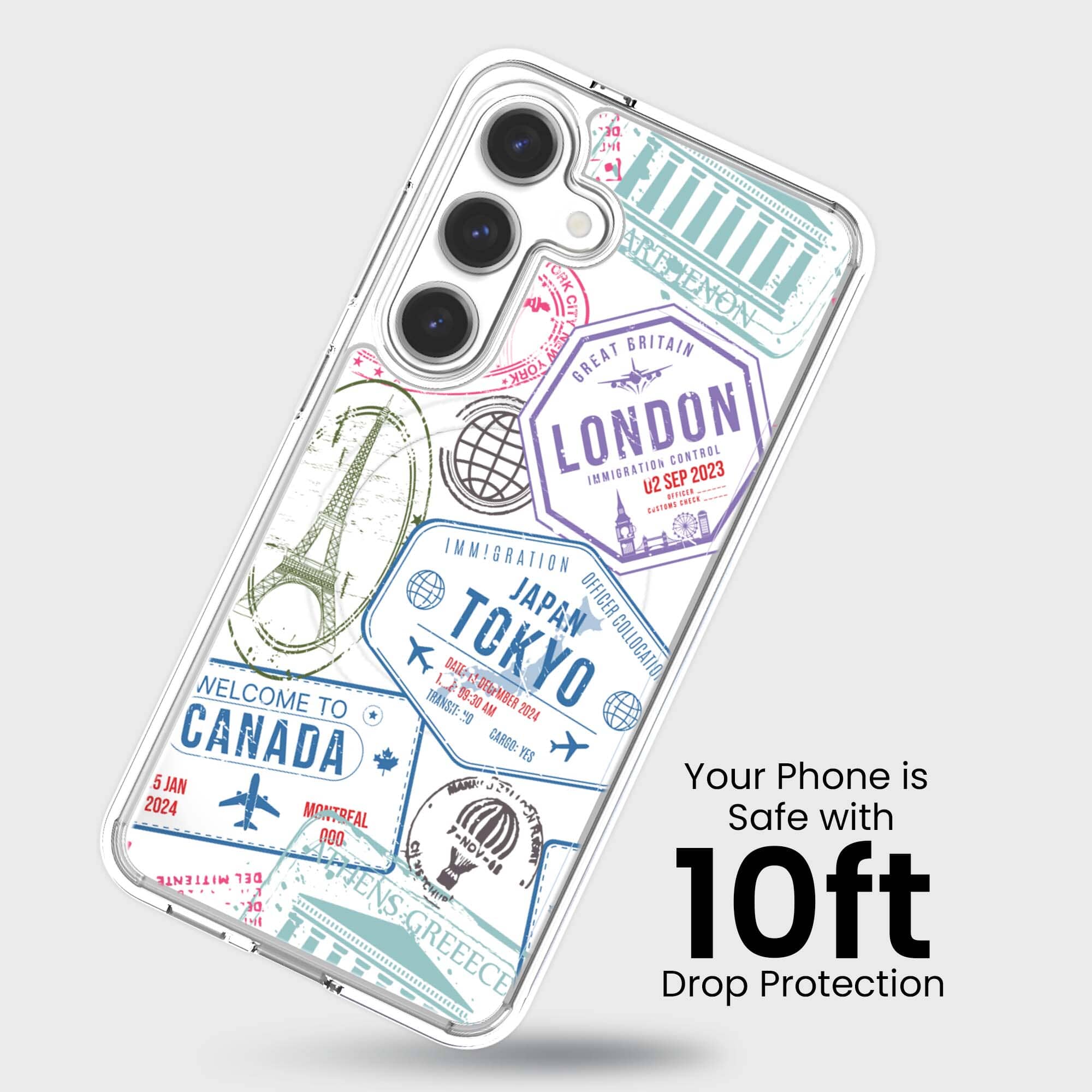 Samsung Galaxy S25 Clear Case - Study Abroad