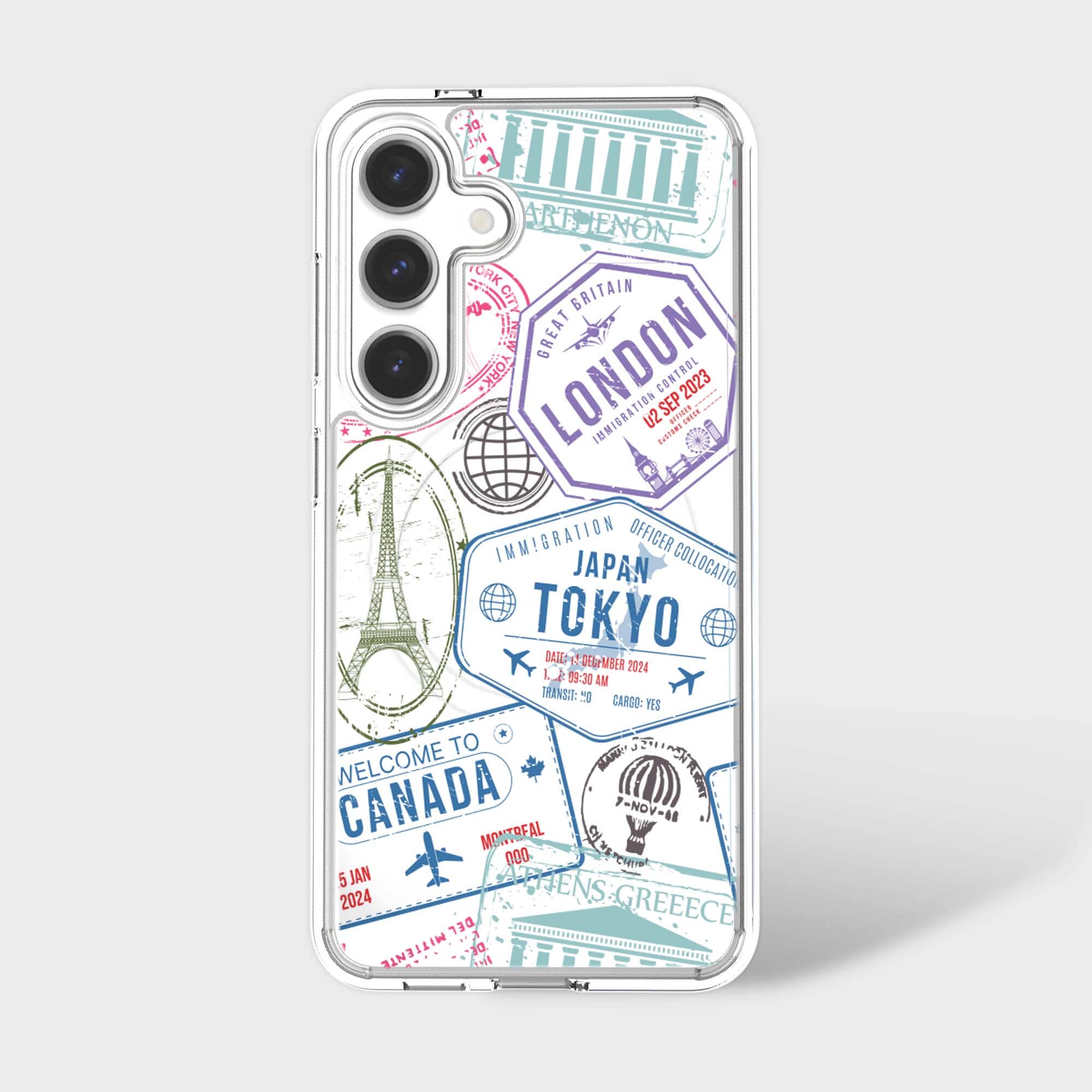 Samsung Galaxy S25 Clear Case - Study Abroad