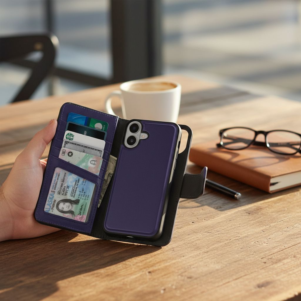 iPhone 17 Wallet Case With MagSafe - 5th Ave