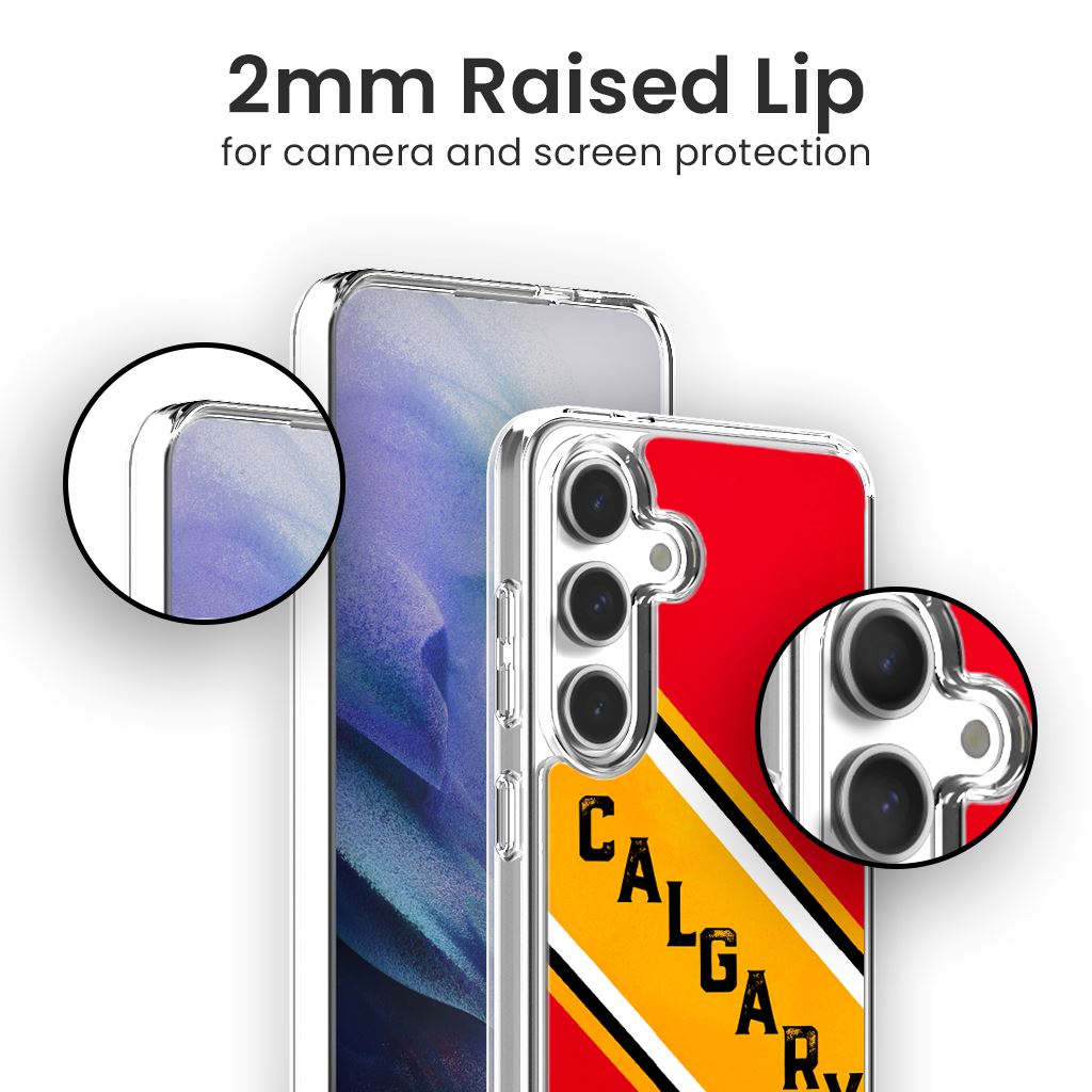 Samsung Galaxy S24 Calgary Design Clear Case