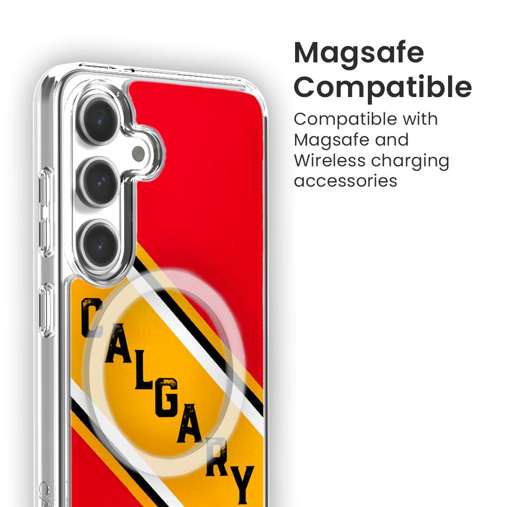 Samsung Galaxy S24 Calgary Design Clear Case