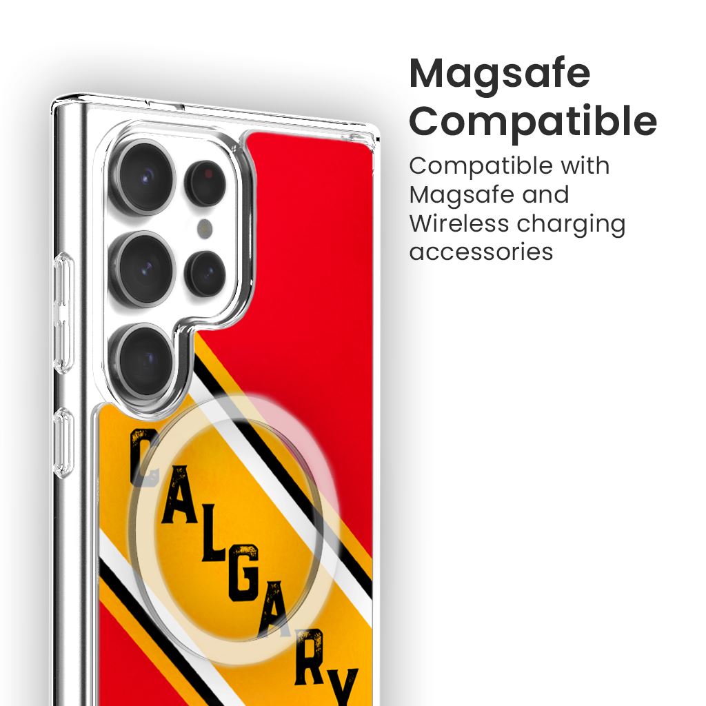 Samsung Galaxy S24 Ultra Calgary Design Clear Case