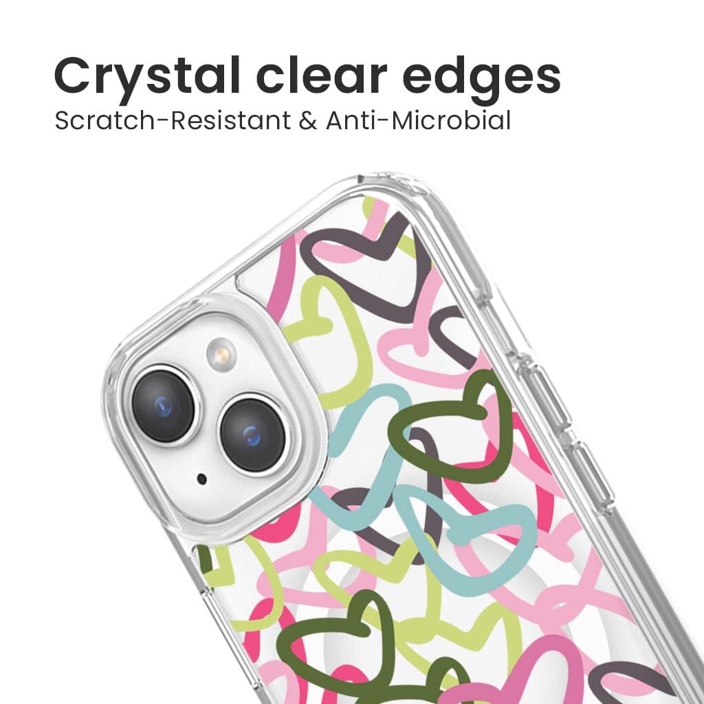 iPhone 15 Clear Case - Graffiti Design