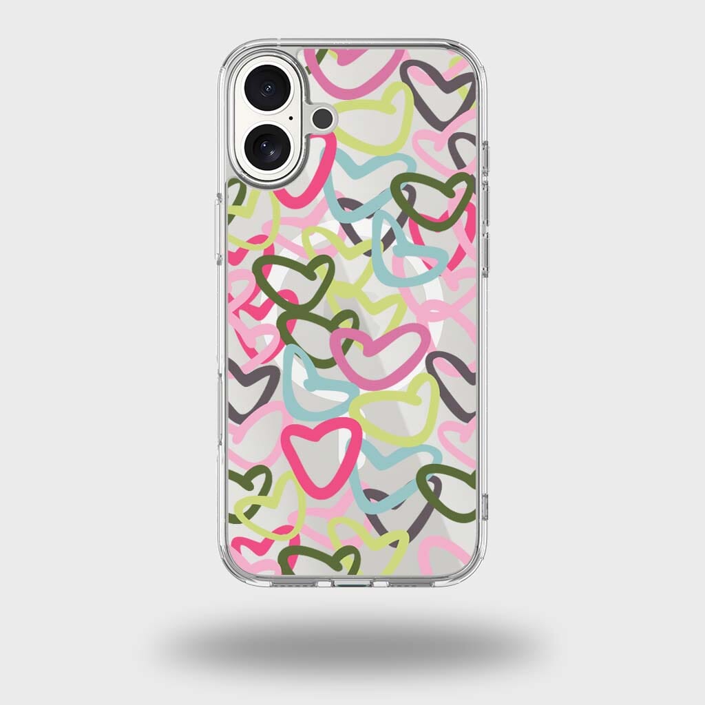 iPhone 17 Clear Case - Graffiti Design – Caseco Inc