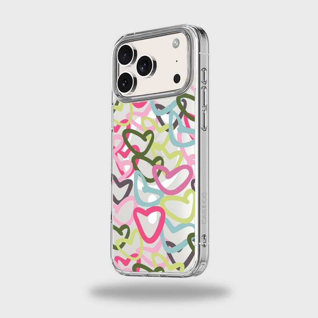 iPhone 17 Pro Clear Case - Graffiti Design