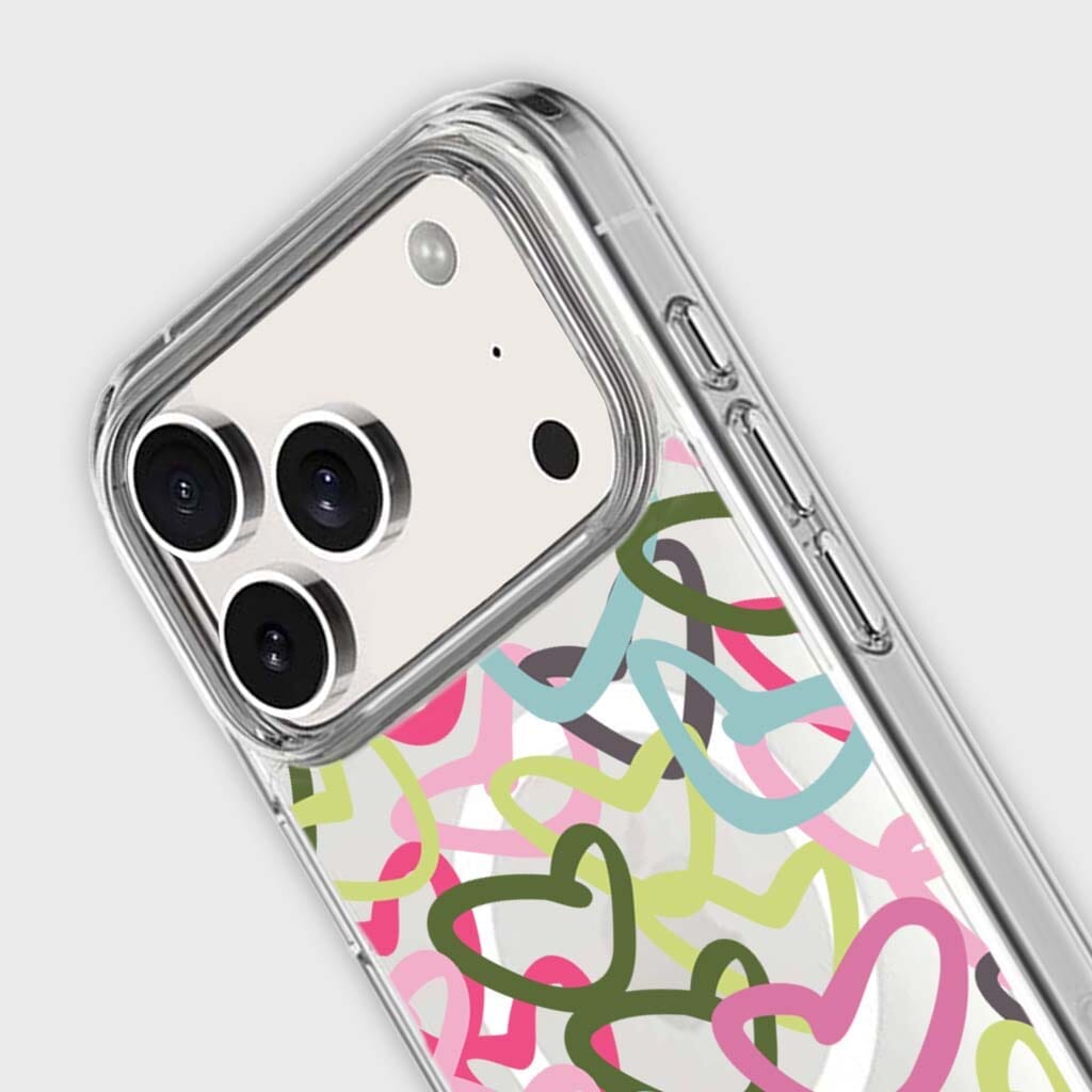 iPhone 17 Pro Clear Case - Graffiti Design