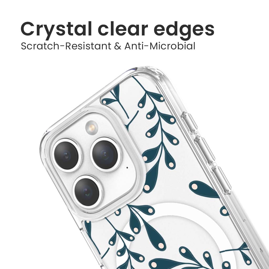 iPhone 15 Pro Max Clear Case - Lullaby Design