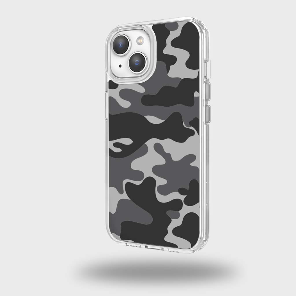 iPhone 15 Case With MagSafe - Black Camo