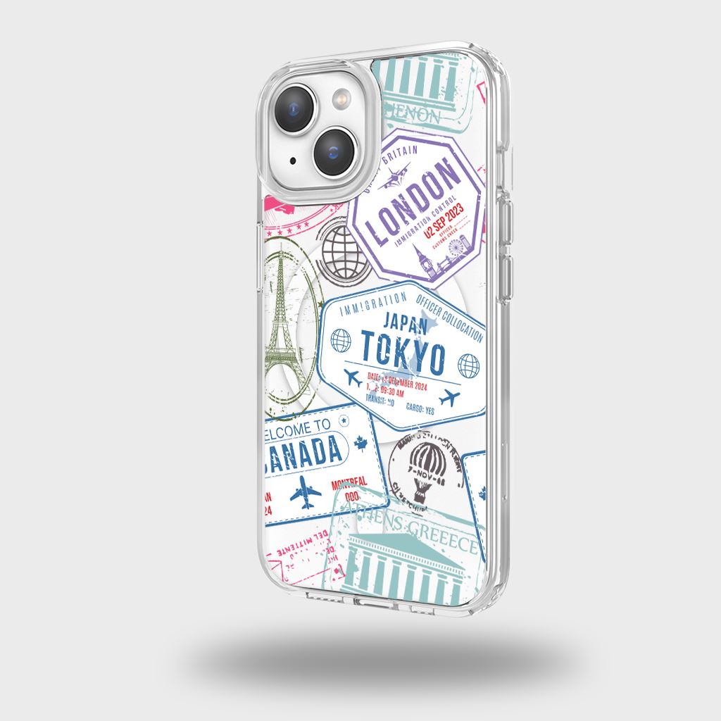 iPhone 16e Clear Case - Study Abroad