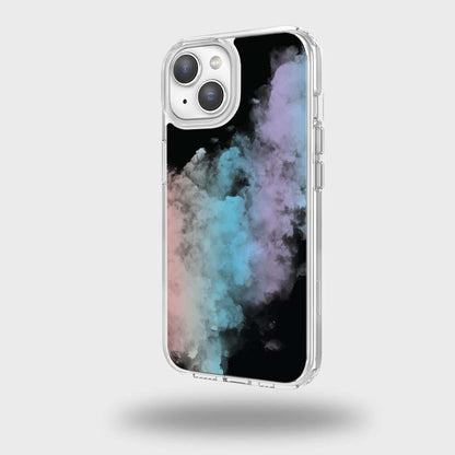 iPhone 15 Case With MagSafe - Rainbow Cloud