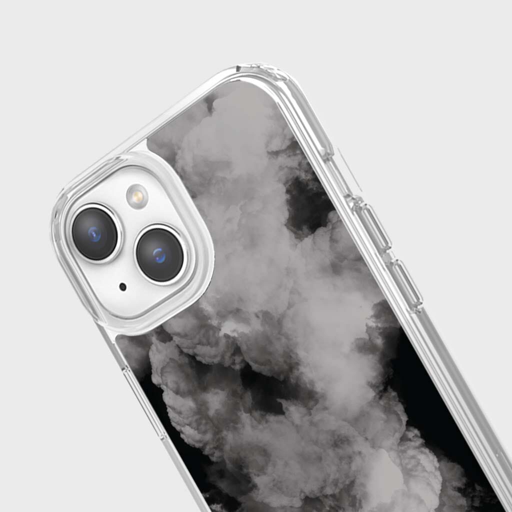 iPhone 15 Case With MagSafe - White Cloud