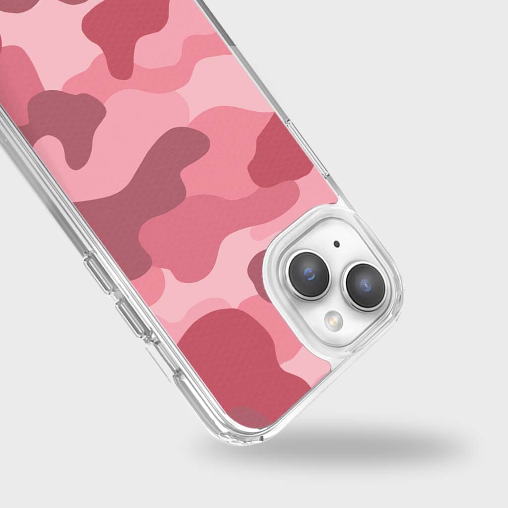 MagSafe iPhone 14 Pink Camo Case