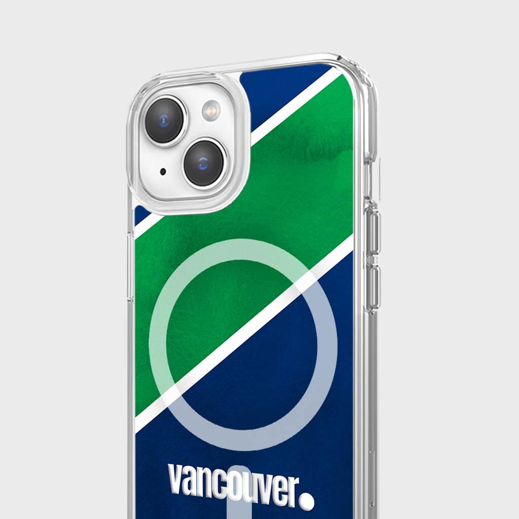 MagSafe iPhone 15 Vancouver Design Clear Case