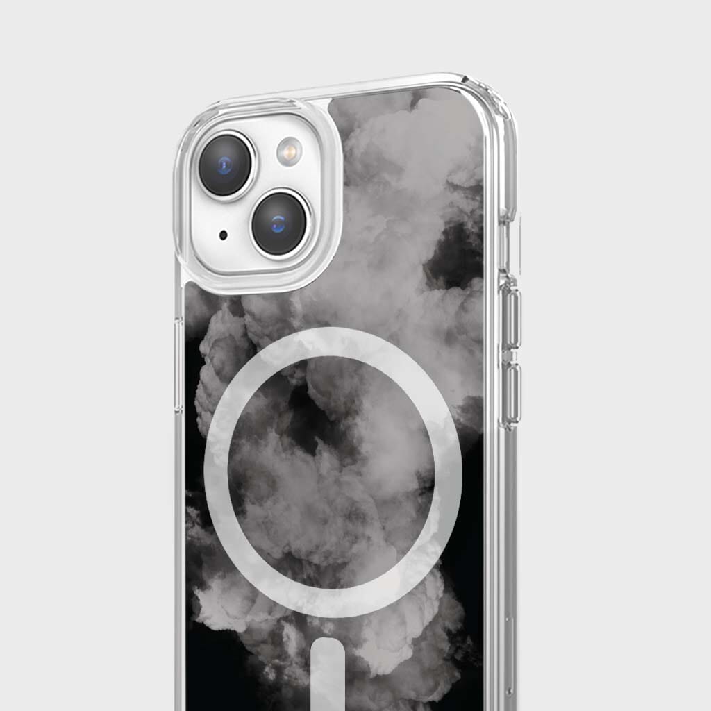 iPhone 15 Case With MagSafe - White Cloud