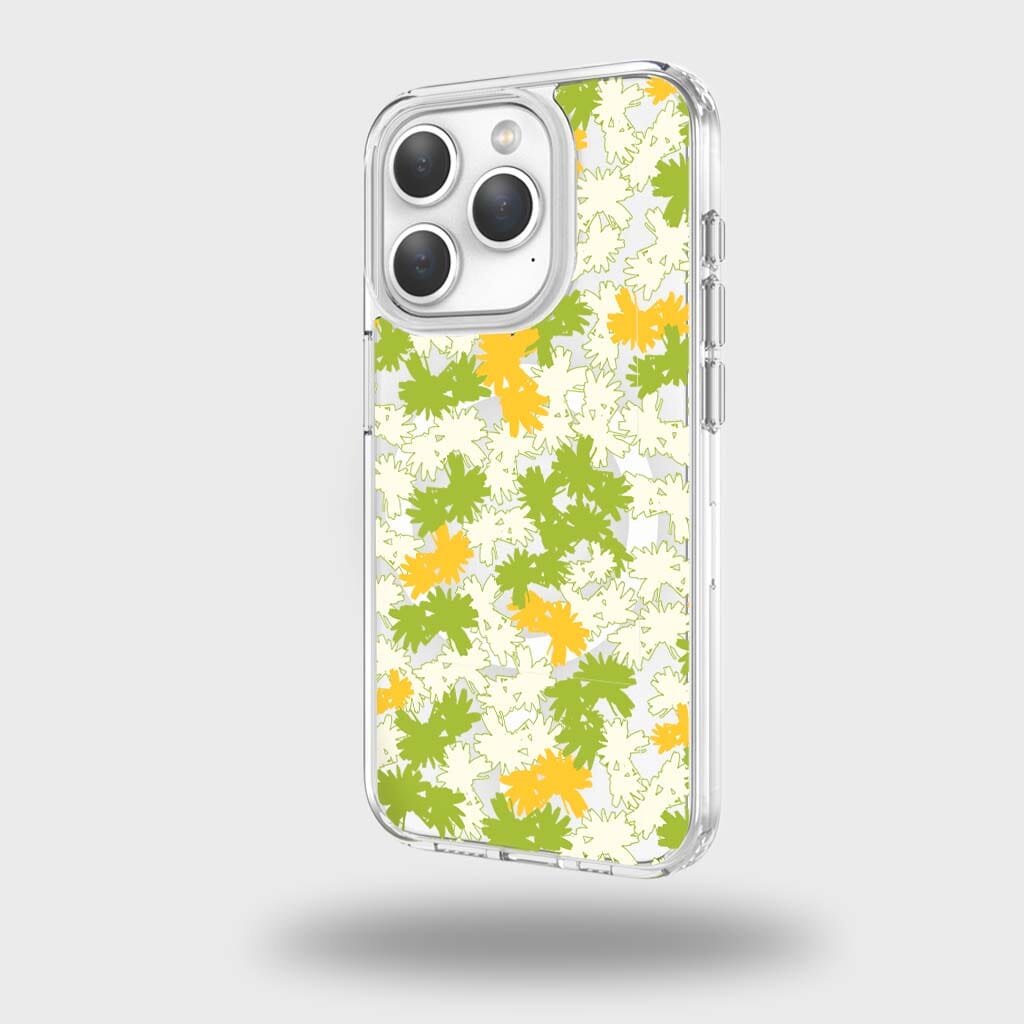 iPhone 15 Pro Max Clear Case - Yellow Dandelion Design – Caseco Inc