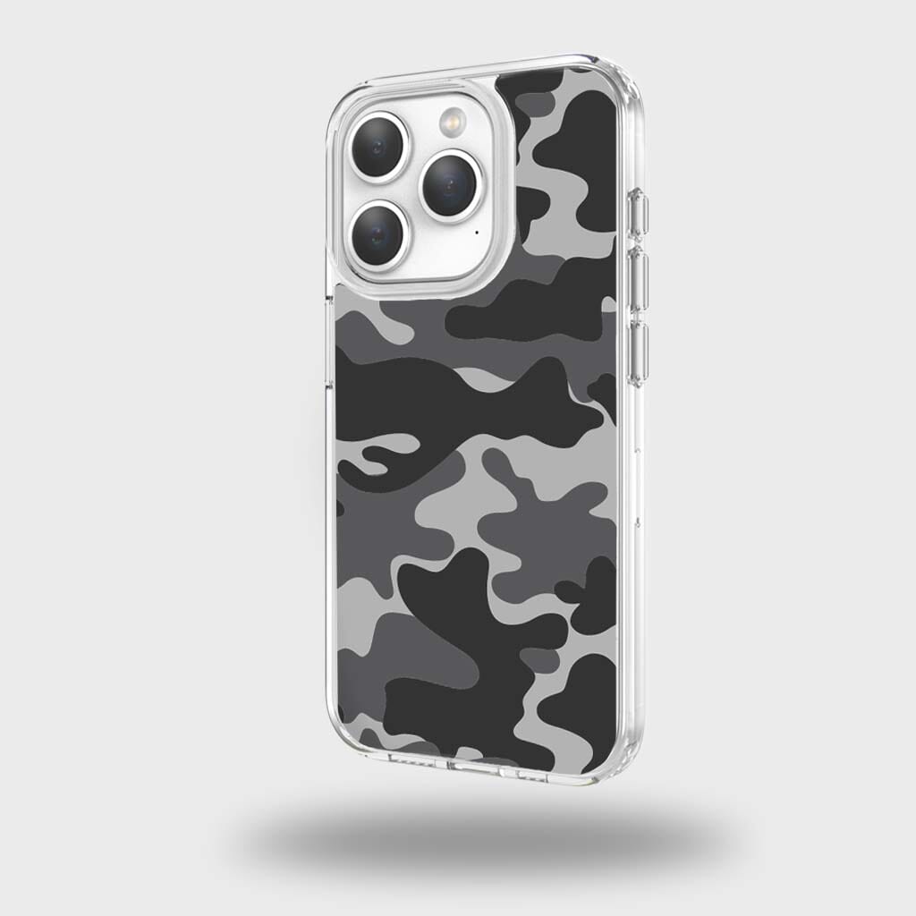 iPhone 15 Pro Case With MagSafe - Black Camo