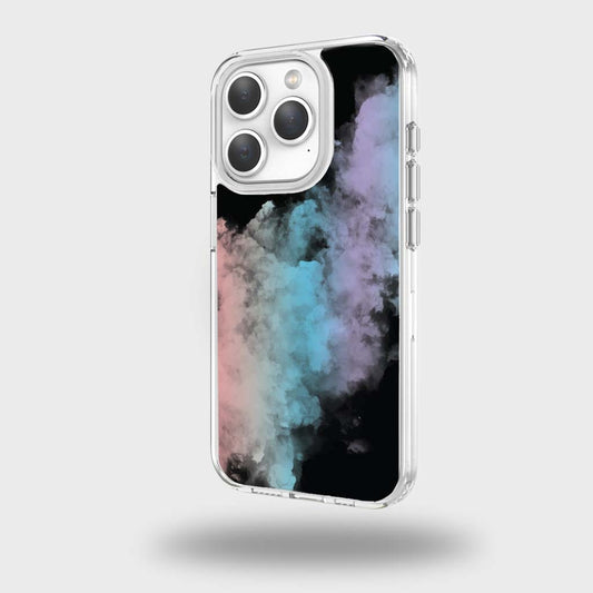 iPhone 15 Pro Case With MagSafe - Rainbow Cloud