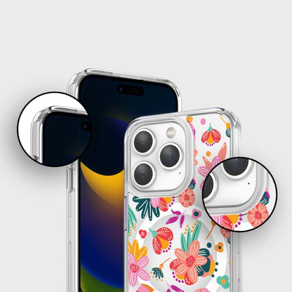 iPhone 15 Pro Case With MagSafe - Spring Flower