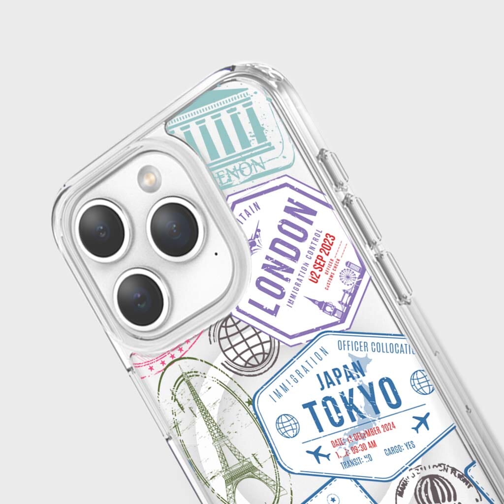 iPhone 15 Pro Clear Case - Study Abroad