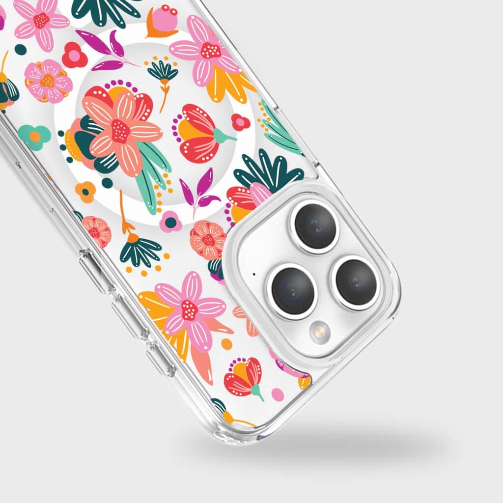 iPhone 15 Pro Max Case With MagSafe - Spring Flower