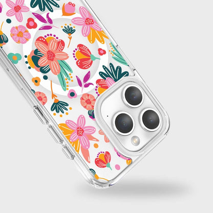 iPhone 15 Pro Max Case With MagSafe - Spring Flower