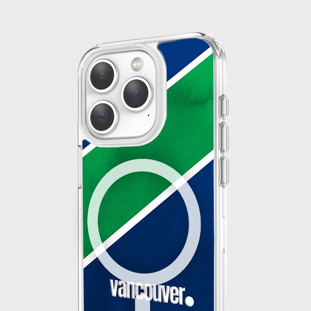 MagSafe iPhone 15 Pro Vancouver Design Clear Case