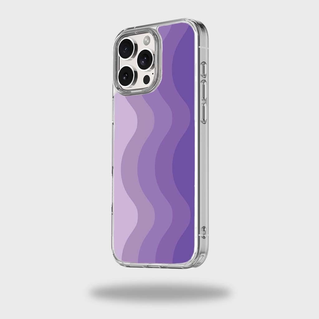 iPhone 16 Pro Case With MagSafe - Purple Wave