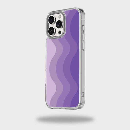 iPhone 16 Pro Case With MagSafe - Purple Wave