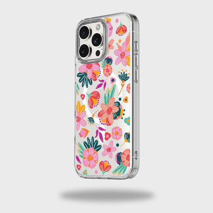 iPhone 16 Pro Case With MagSafe - Spring Flower