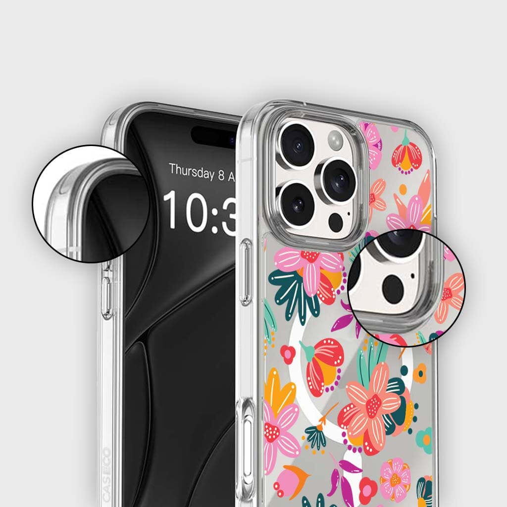 iPhone 16 Case With MagSafe - Spring Flower