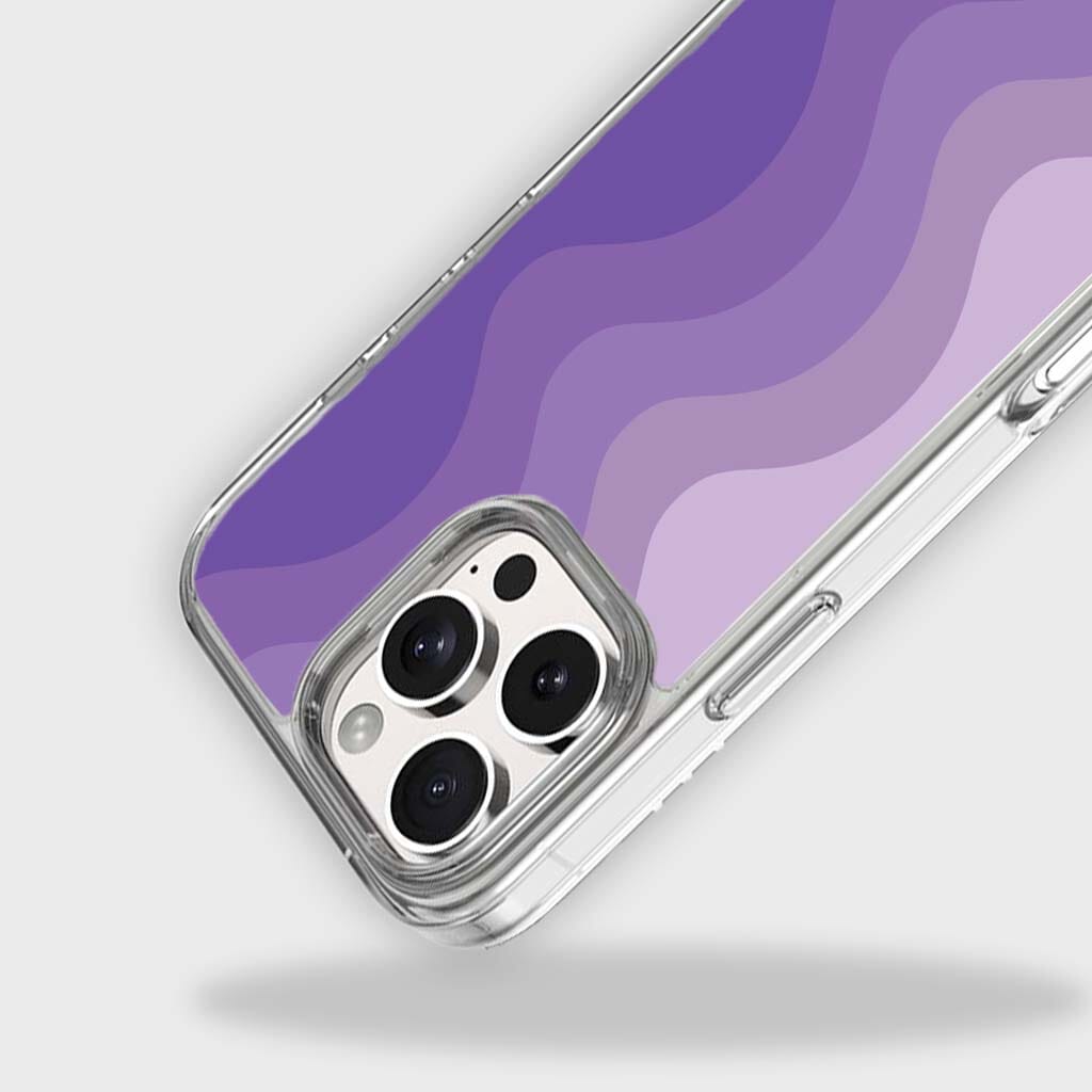 iPhone 16 Pro Max Case With MagSafe - Purple Wave