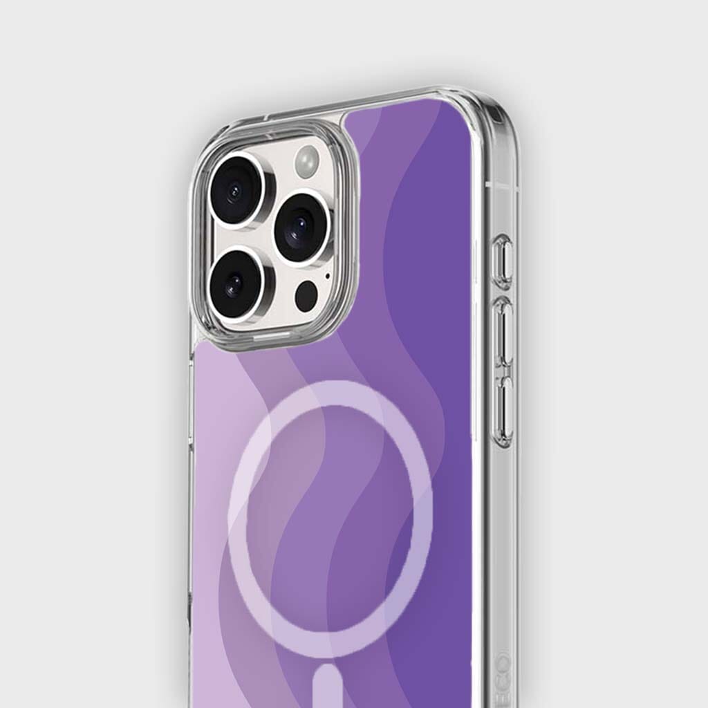 iPhone 16 Pro Max Case With MagSafe - Purple Wave