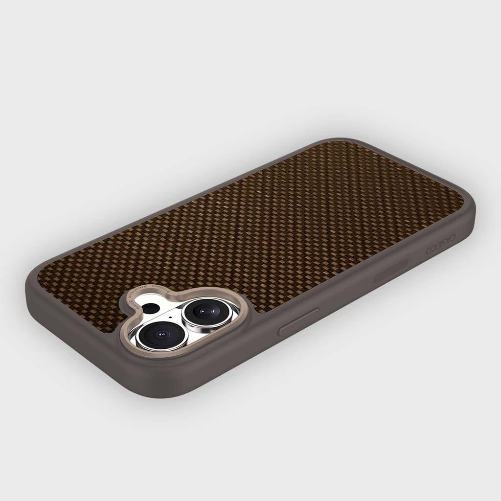 iPhone 17 Aramid Fiber Weave Pattern Case