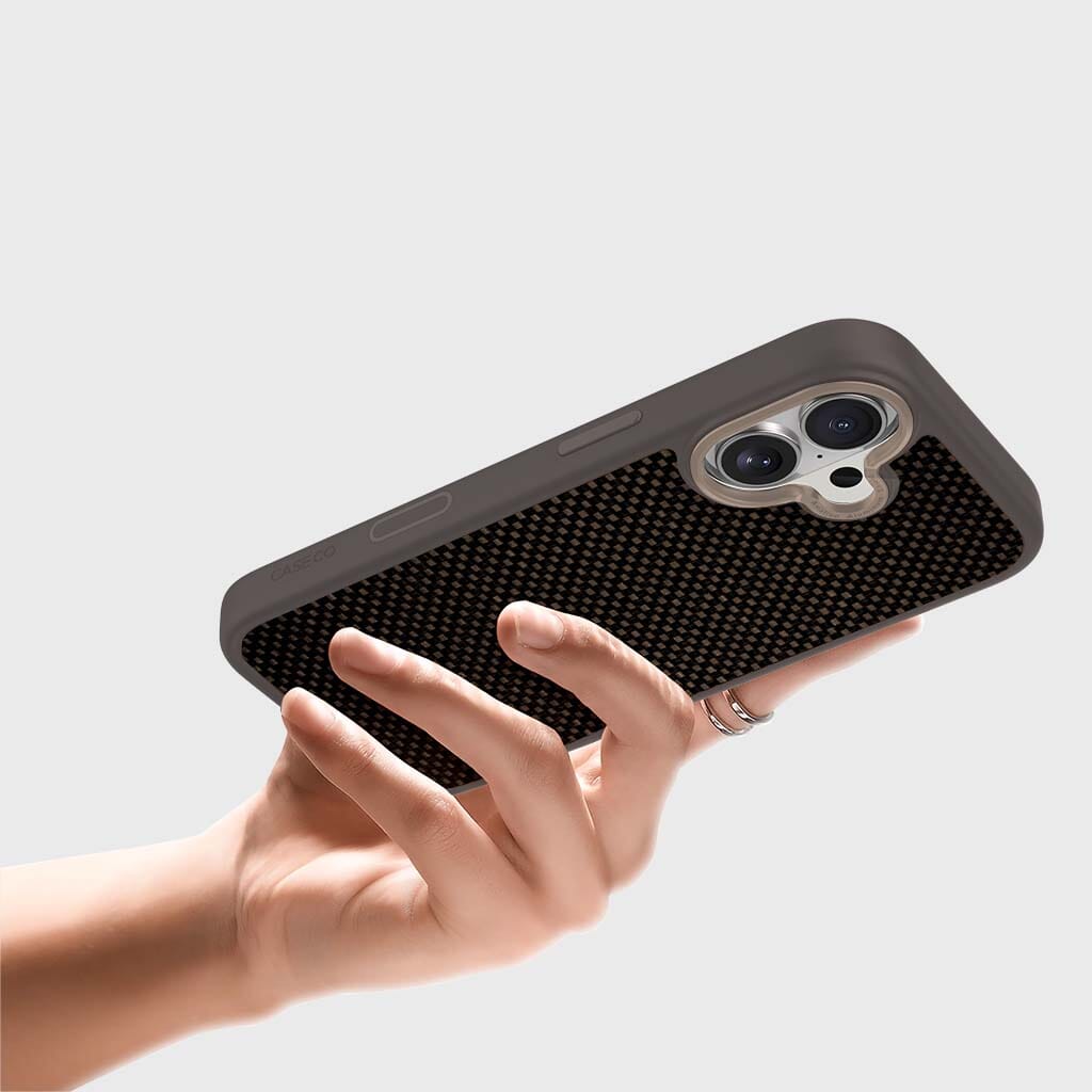 iPhone 17 Aramid Fiber Weave Pattern Case
