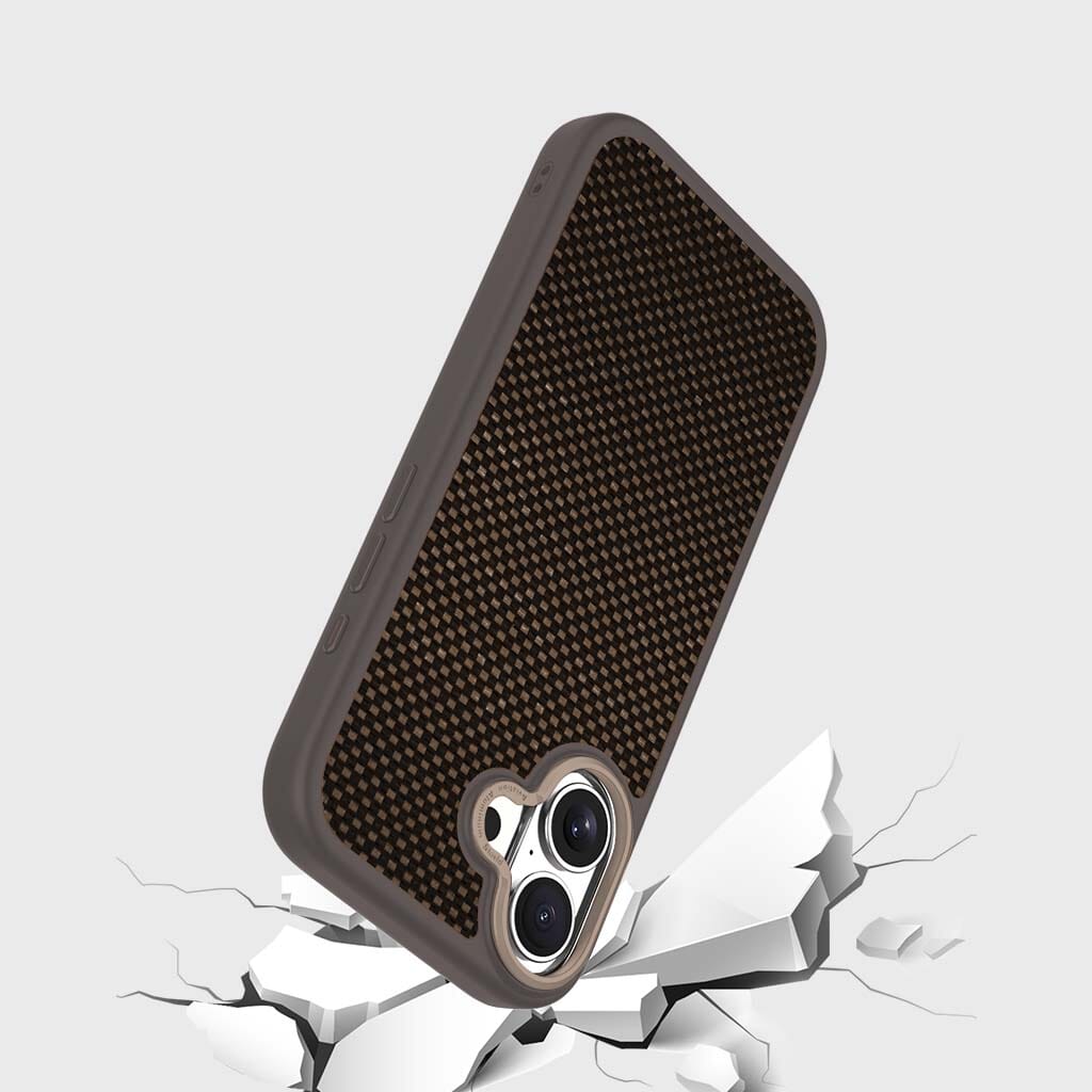 iPhone 17 Aramid Fiber Weave Pattern Case