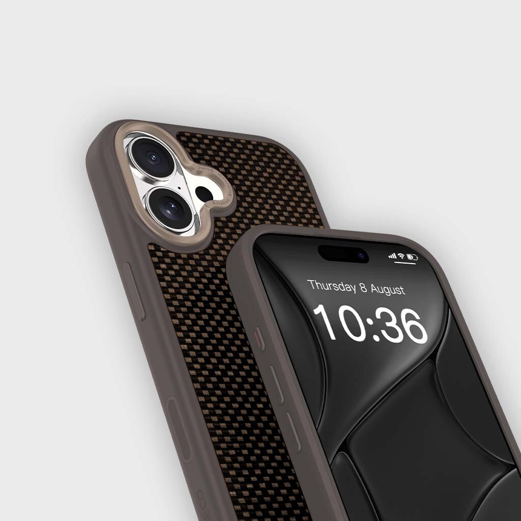 iPhone 17 Aramid Fiber Weave Pattern Case