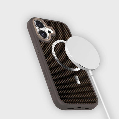 iPhone 17 Aramid Fiber Weave Pattern Case