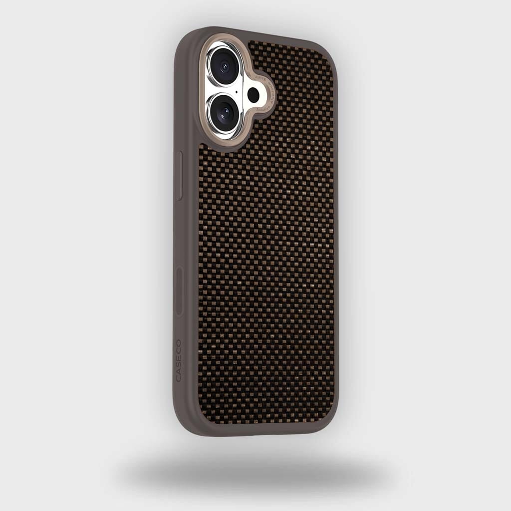 iPhone 17 Aramid Fiber Weave Pattern Case