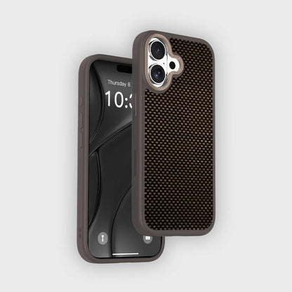 iPhone 17 Aramid Fiber Weave Pattern Case