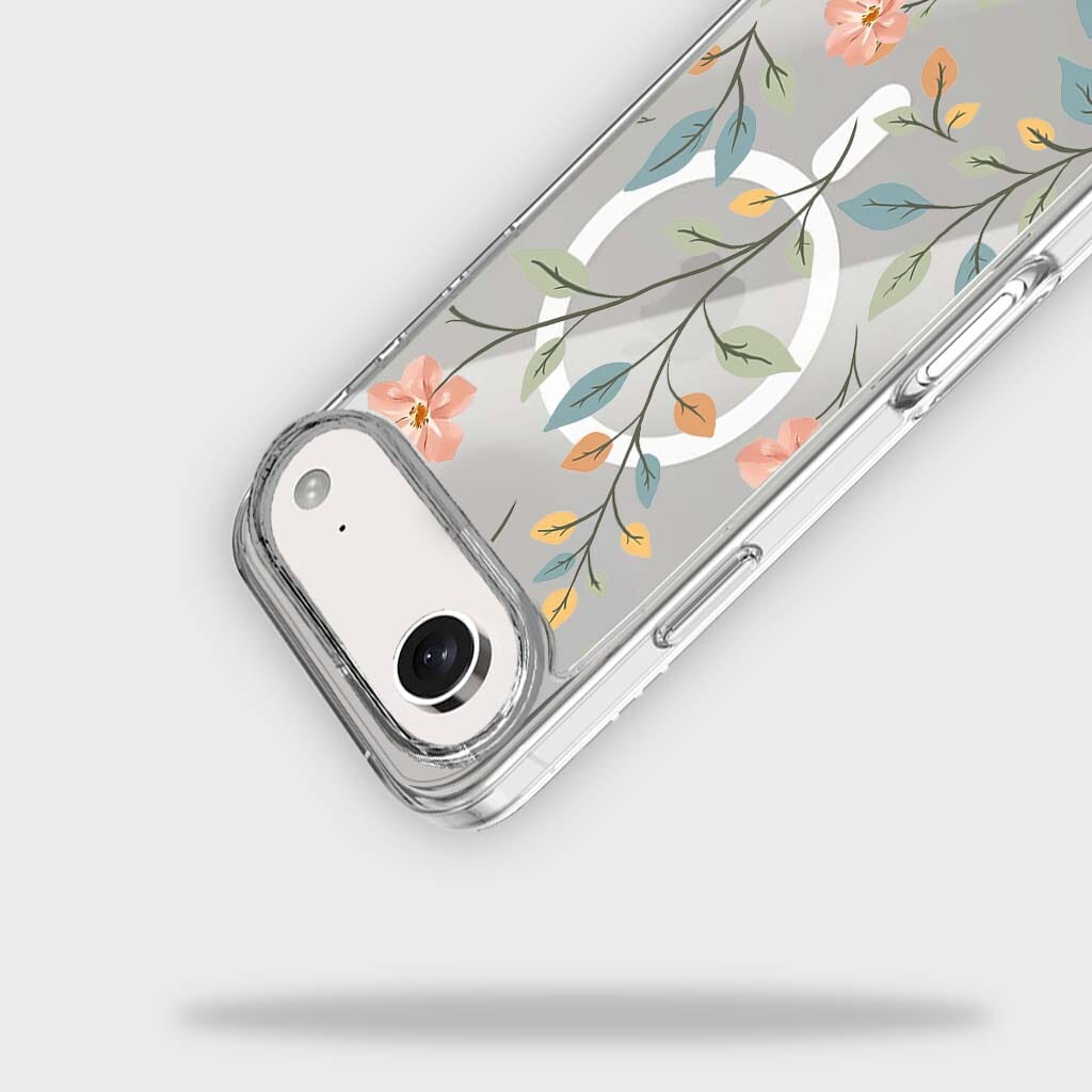 MagSafe iPhone 17 Air Easter Floral Clear Case